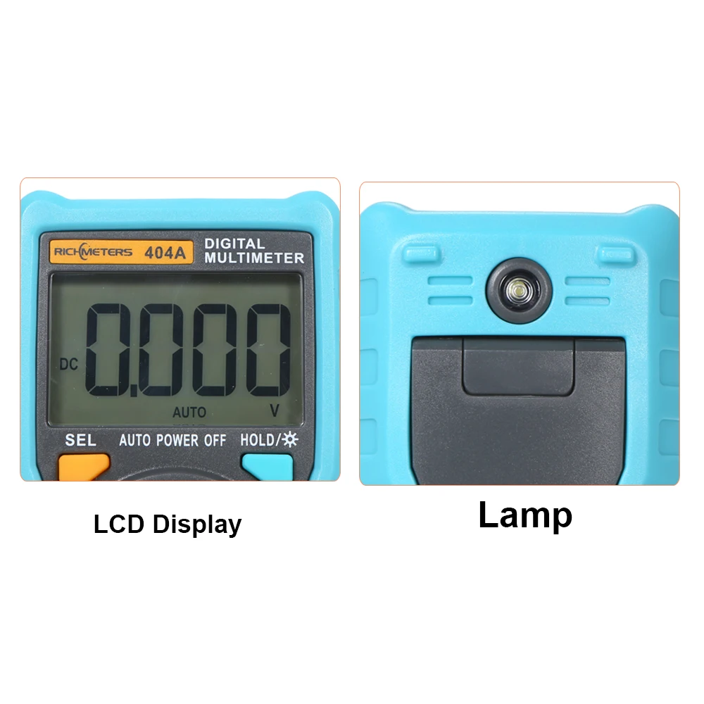 Цифровой мультиметр автоматический тестер диапазона 4000 отсчетов истинно RMS NCV AC/DC