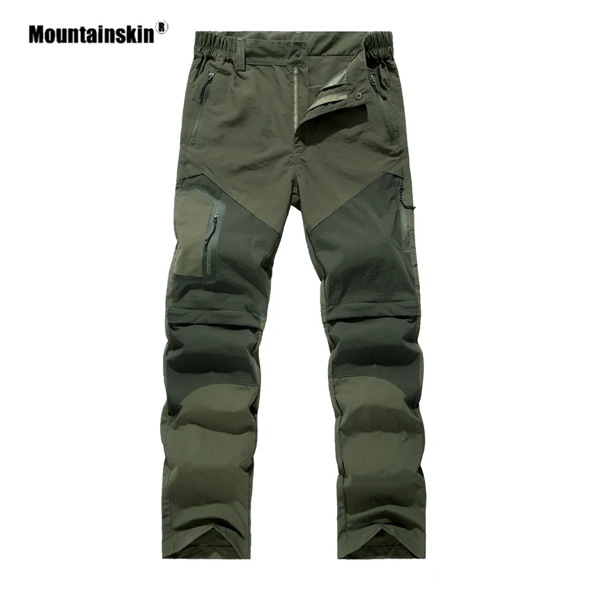Мужские быстросохнущие спортивные брюки Mountainskin летние дышащие для активного