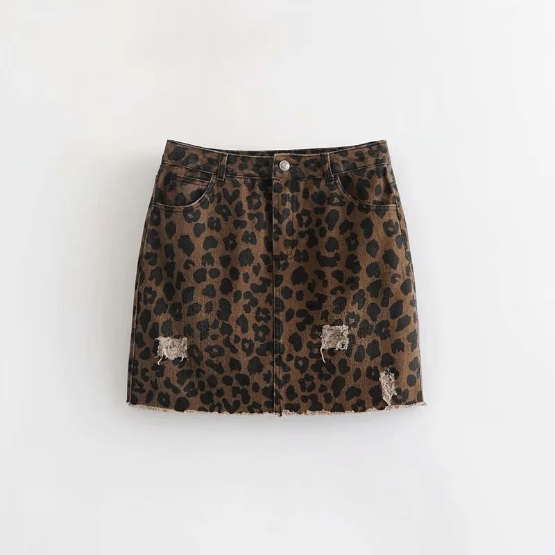 

Women denim jacket harajuku top leopard clothing 2018 streetwear female autumn winter basic jean jacket 2018 women FF1435 X