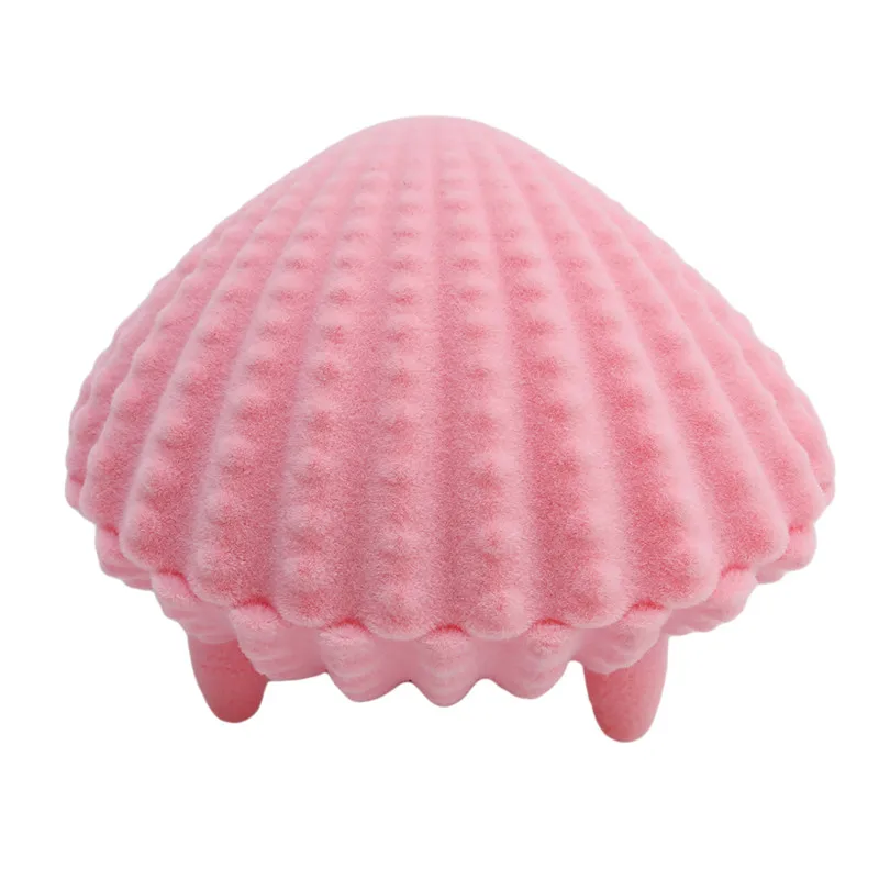 Новое поступление элегантные кольца в форме раковины коробка для хранения