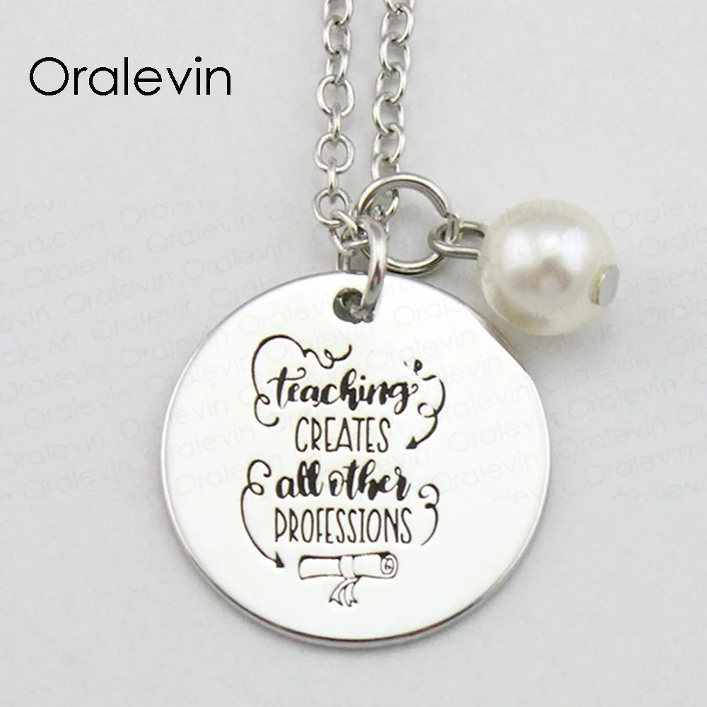 Цепочка с подвеской ручной работы гравировкой 10 шт./лот # LN2107|Ожерелья подвеской| |