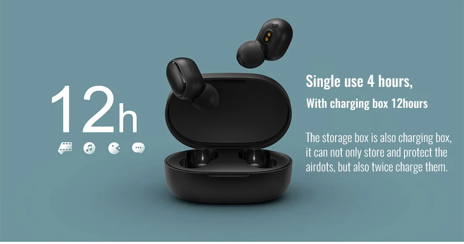 Xiaomi Redmi AirDots Bluetooth гарнитура 5,0 TWS истинный беспроводной стерео SBC милый мини-светильник наушники с автоматической зарядкой