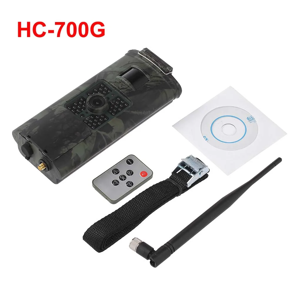 HC-700G 3G HC-700M 2G HC-700G 3g SMS GSM Trail камера инфракрасная камера ночного видения охотничья камера 16MP 1080P игровая камера дикой природы с датчиком PIR - Цвет: HC-700G 3G