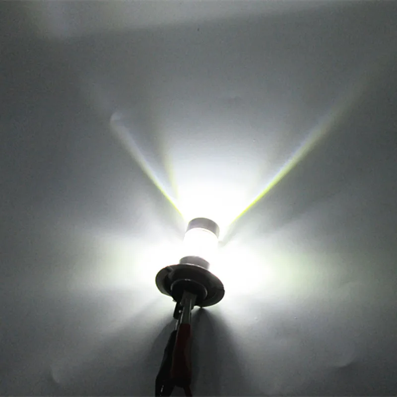 2 шт. Высокой Мощности Противотуманные Фары С линзой H7 45 Вт XBD Чип 9SMD 9LED лампы H7 Противотуманные фары Дальнего света 6000 К Белый 12 В DC