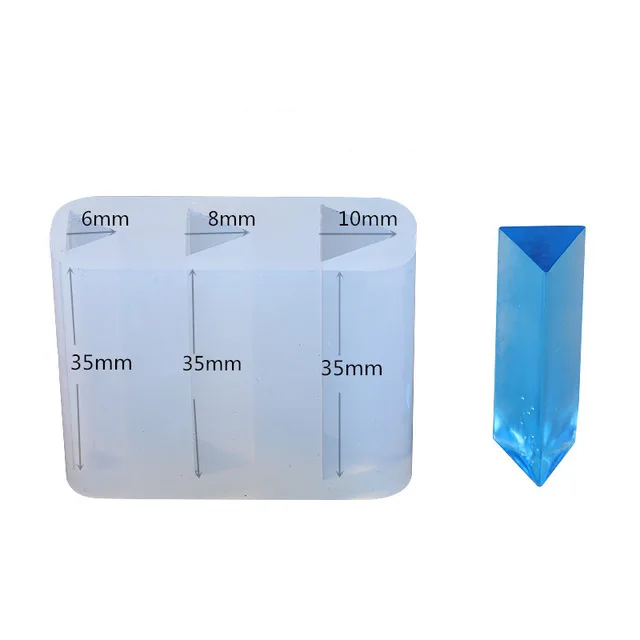 Эпоксидный материал для подвески DIY Хрустальная эпоксидная форма шестиугольная