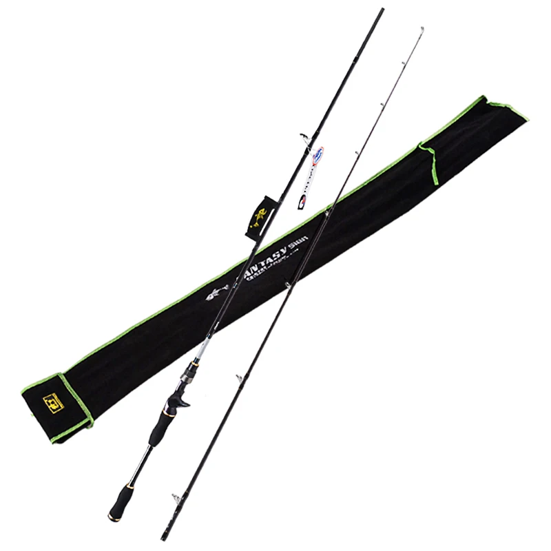 

YUANWEI 1.8m Casting Fishing Rod 99% Carbon M IM8 Casting Vara De Pesca Lure Fishing Tackle Canne A Peche Fishing Pole