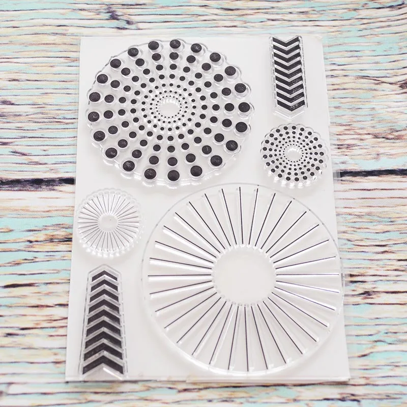 Прозрачный прозрачный штамп для скрапбукинга своими руками/изготовления