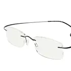 Магнитные очки для чтения для мужчин и женщин, пресбиопические солнечные очки с диоптриями, вращение на 360 градусов, без рамки, в оправе из чистого титана