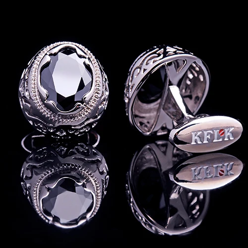 Элитная рубашка KFLK запонки для мужчин брендовые в стиле ретро высокого качества