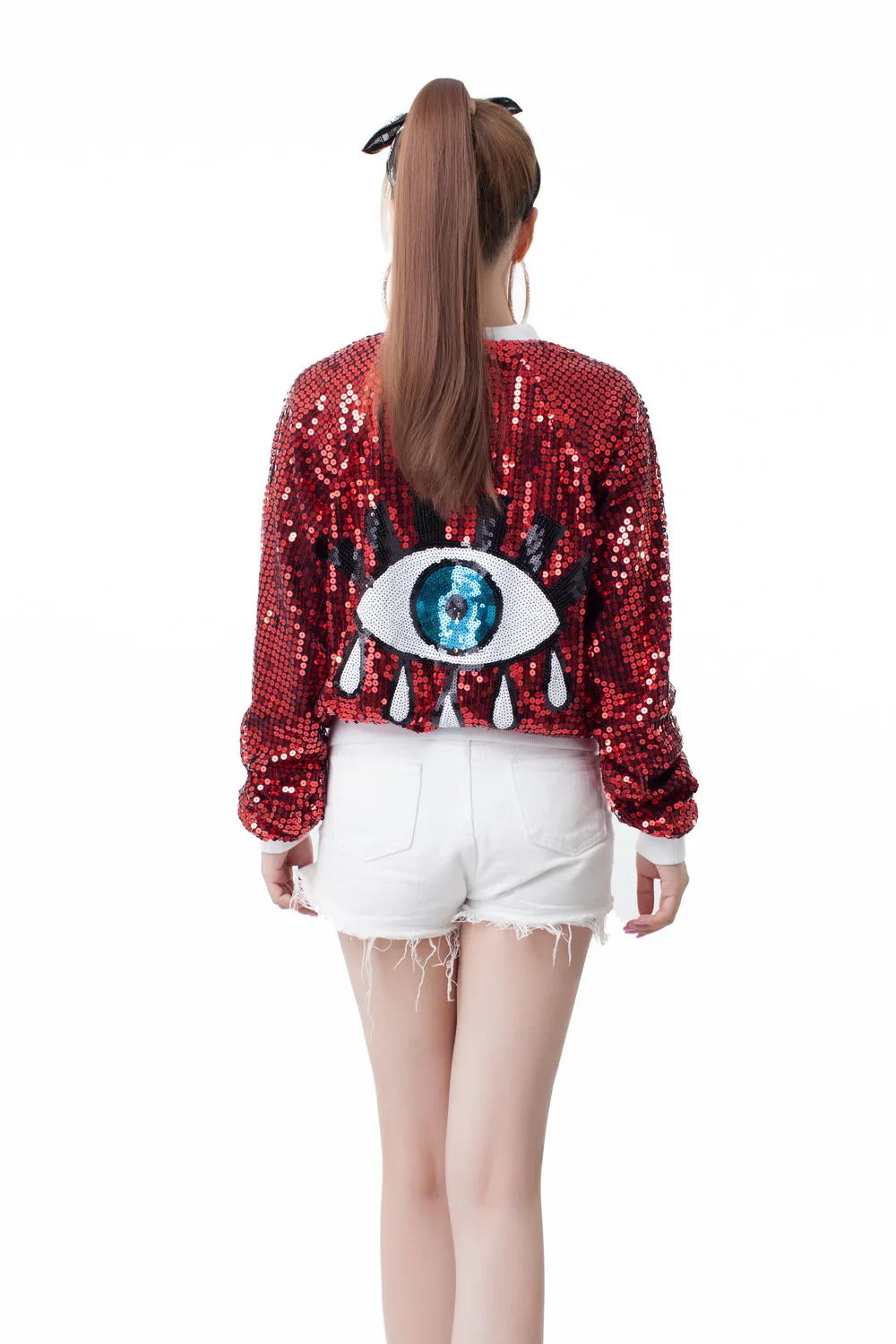 Европейская Женская мода на молнии бейсбольная форма кардиган с коротким