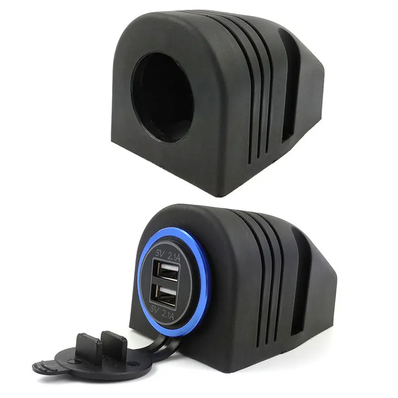 Зарядное устройство Vingtank для автомобиля водонепроницаемый USB вольтметр