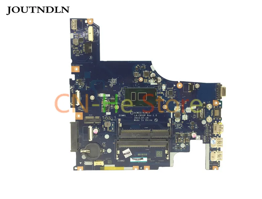 

JOUTNDLN FOR Lenovo Yoga 500-15isk Motherboard La-c853p 5B20K34587 DDR3 Integrated Graphics W/ I5-6200U CPU