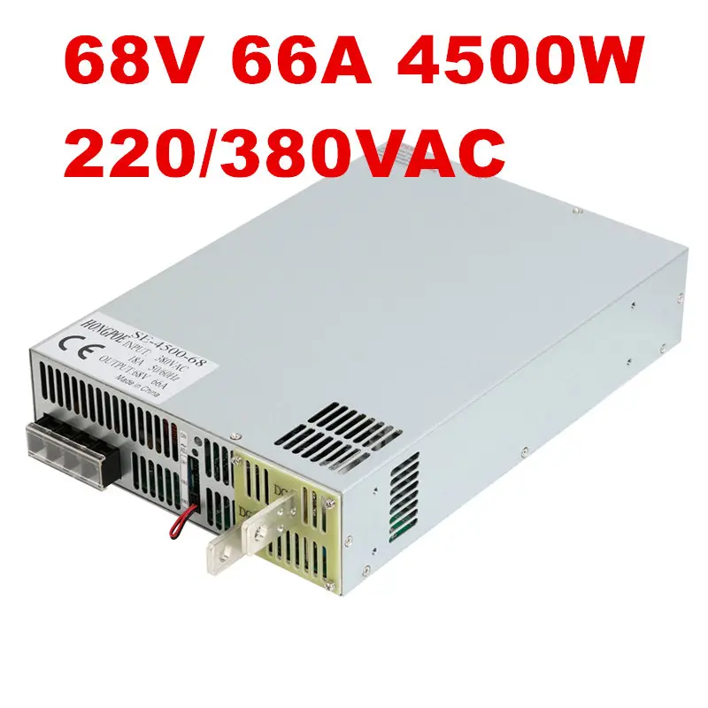 4500 W 68 V блок питания 0 регулируемая мощность 68VDC ac dc 5 Аналоговый контроль сигнала SE