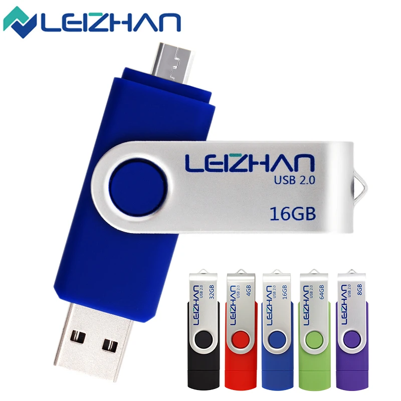 Leizhan otg usb flash drive 4 ГБ 8 16 32 2.0 memory stick|memory stick|usb 4gbusb |