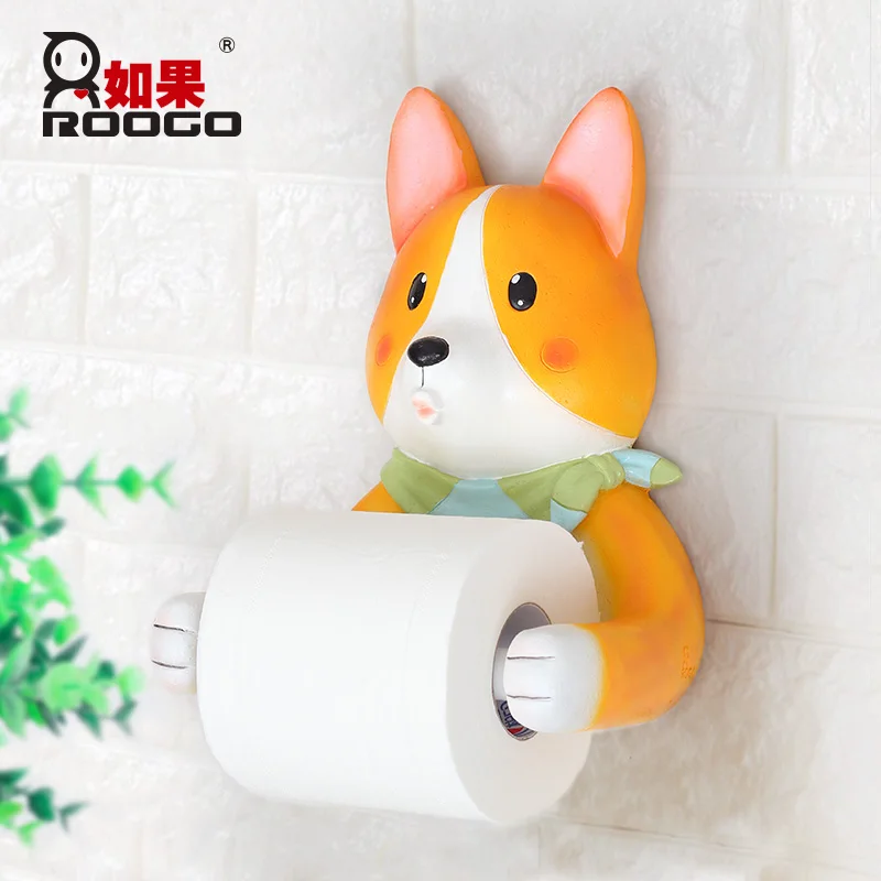 Roogo настенное украшение для ванной комнаты бумажный держатель трубки полезные