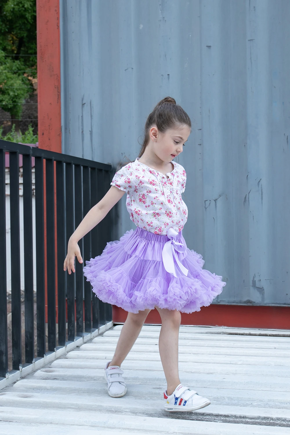 Новинка модные юбки пачки для девочек детская юбка балерины Детские шифоновые