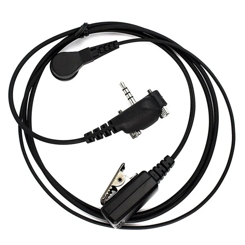 

2pcs NEW Acoustic Tube Headset for Radio Walkie Talkie YAESU/VERTEX VX-140 VX-400 Earpiece