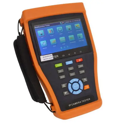 Тест ip камеры er IPC4300 с 4 3 ''поддержкой экрана Onvif PTZ контроль SDI тест сигнала TDR