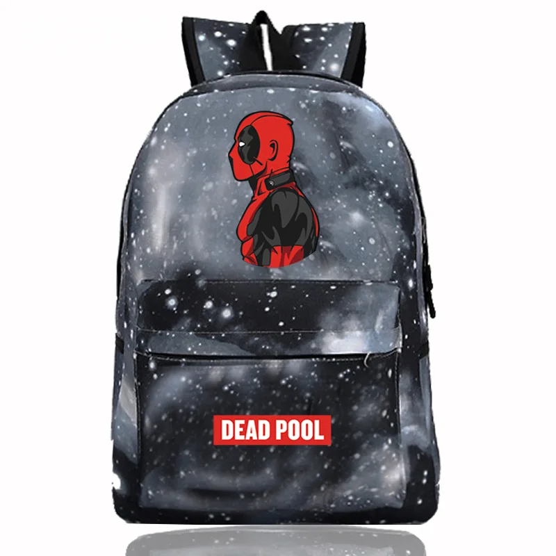 Новое поступление, Мстители из комиксов Marvel deadpool, рюкзак с принтом, школьные сумки, багажные дорожные сумки - Цвет: DP-03