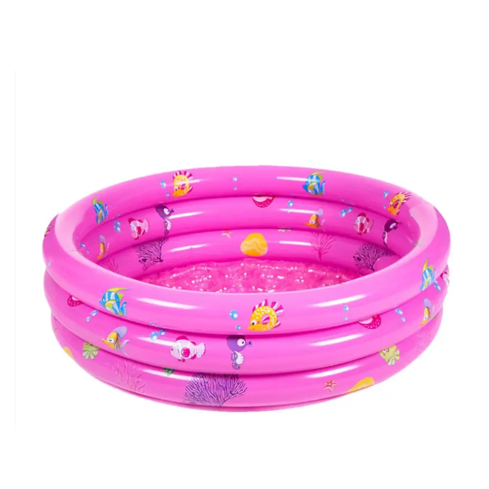 Надувной бассейн детский Piscina портативный открытый Ванна случайный|Игрушки для