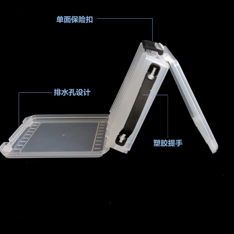 Портативное уличное рыболовное снаряжение 10 ячеек коробка для приманок