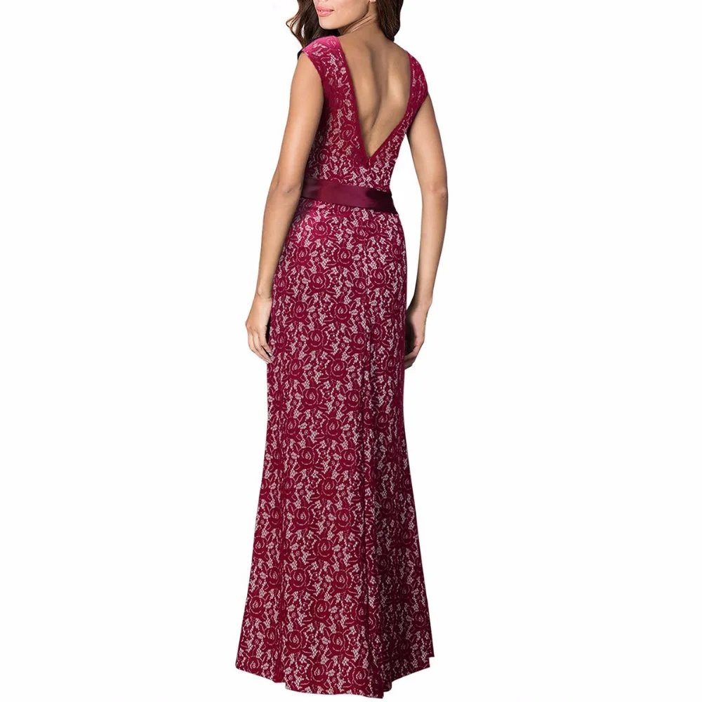 Длинное летнее платье с открытой спиной сексуальные женские платья без рукавов