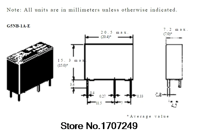 2 шт. OMRON Мощность реле G5NB-1A-E-5VDC G5NB-1A-E-12VDC G5NB-1A-E-24VDC G5NB-1A-E 5В/12В/24VDC 5A 4 Пина группа нормально разомкнутый