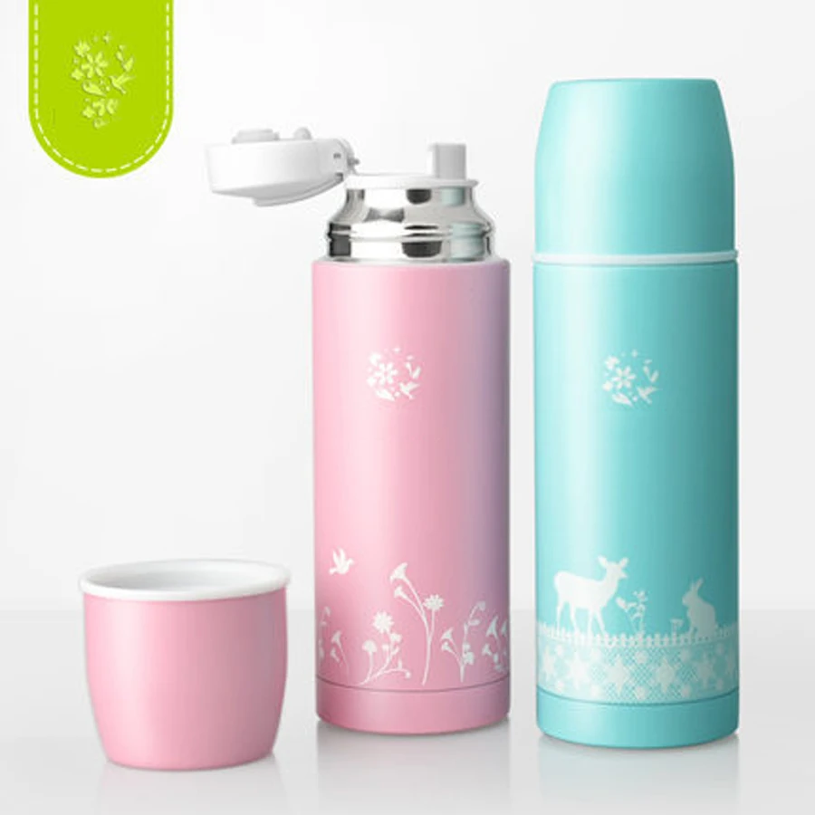 Вакуумная фляжка из нержавеющей стали чашки маленькой принцессы милый мини