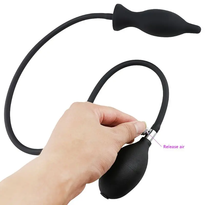 New Sex shop Anal toys erotic Inflatable Plug With Pump Expandable Butt Plugs Prostate Massage Adult Products dropshipping | Красота и