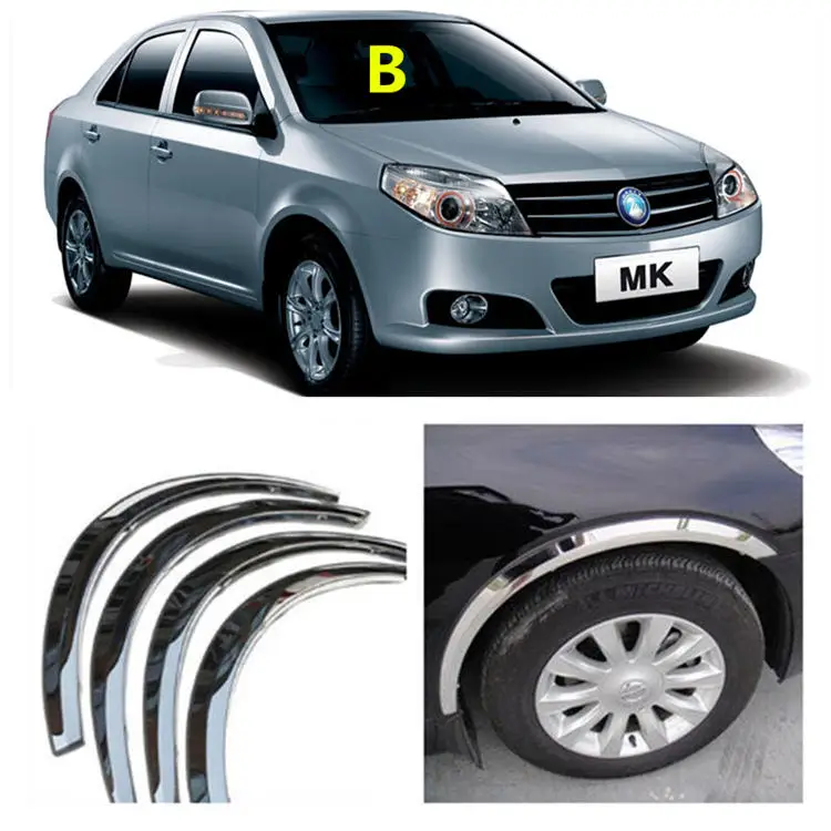 Для Geely MK1, MK 1, MK2, MK 2, колеса автомобиля бровей