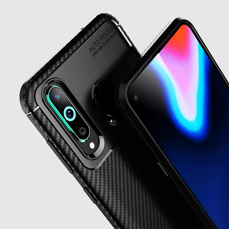 Чехол из углеродного волокна для Samsung Galaxy A9 Pro 2019 G887FD G887N тонкий прочный