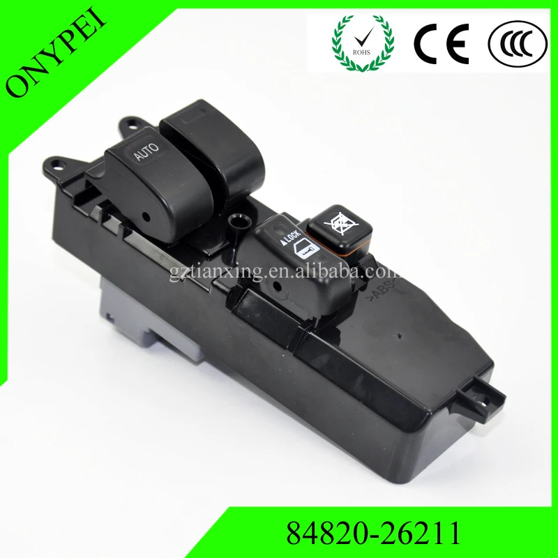 

84820 26211 New Power Window Master Switch 84820-26211 For Toyota Hiace KDH212,222,223,2005 8482026211