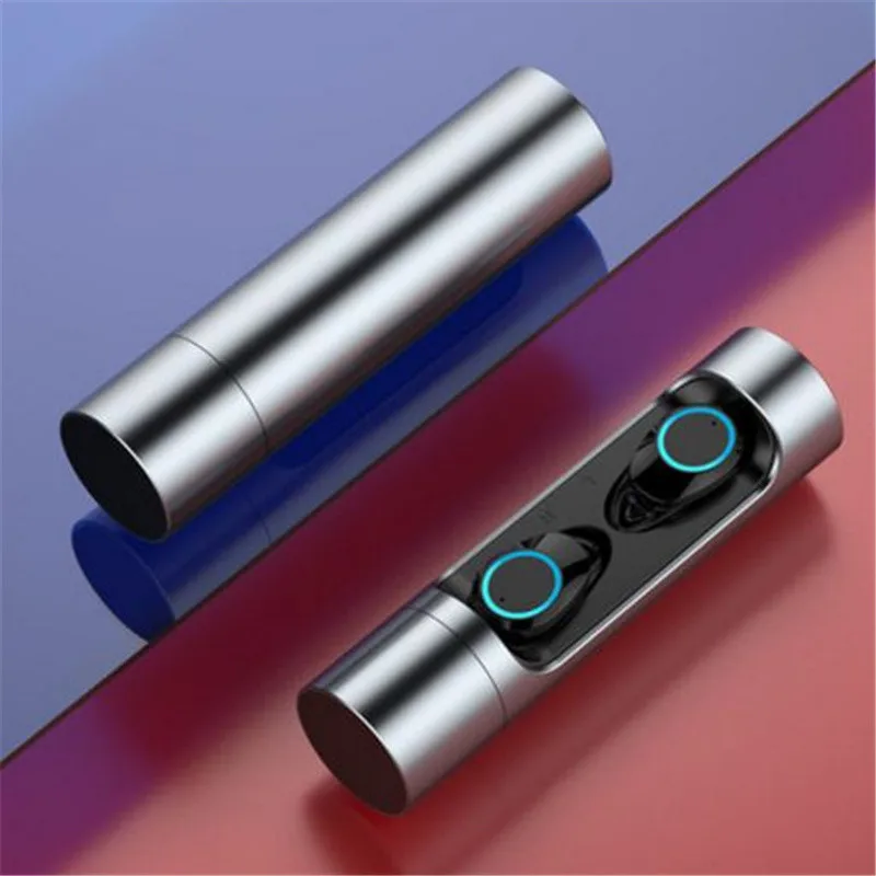 Sliver Yulubu Bluetooth 5,0 наушники TWS беспроводные наушники Blutooth наушники Handsfree спортивные Игровые наушники для телефона huawei Xiaomi - Цвет: Sliver