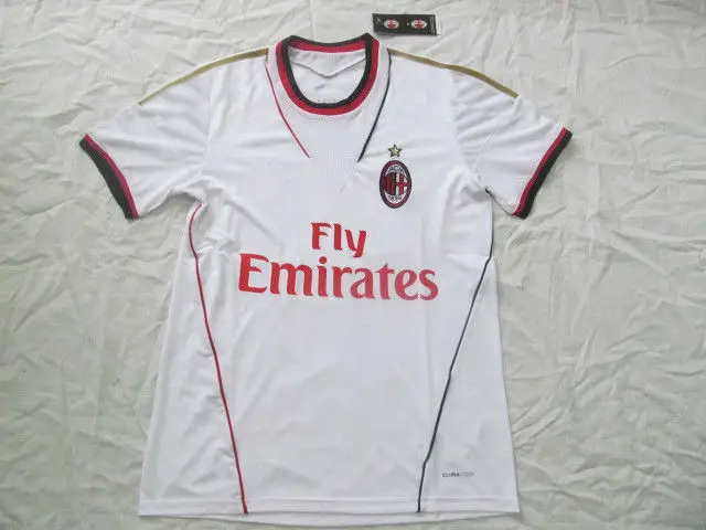 A+++ Italy AC MILAN 2013 2014 Thailand Home Red Away White 3RD Gold Golden Soccer Jersey Blank Football Shirt Custom Name|jersey guy|shirt girljersey