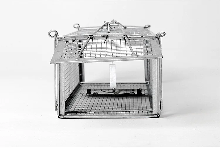 Бесплатная доставка! Двойная сверхвысокочувствительная ловушка для мышей двери