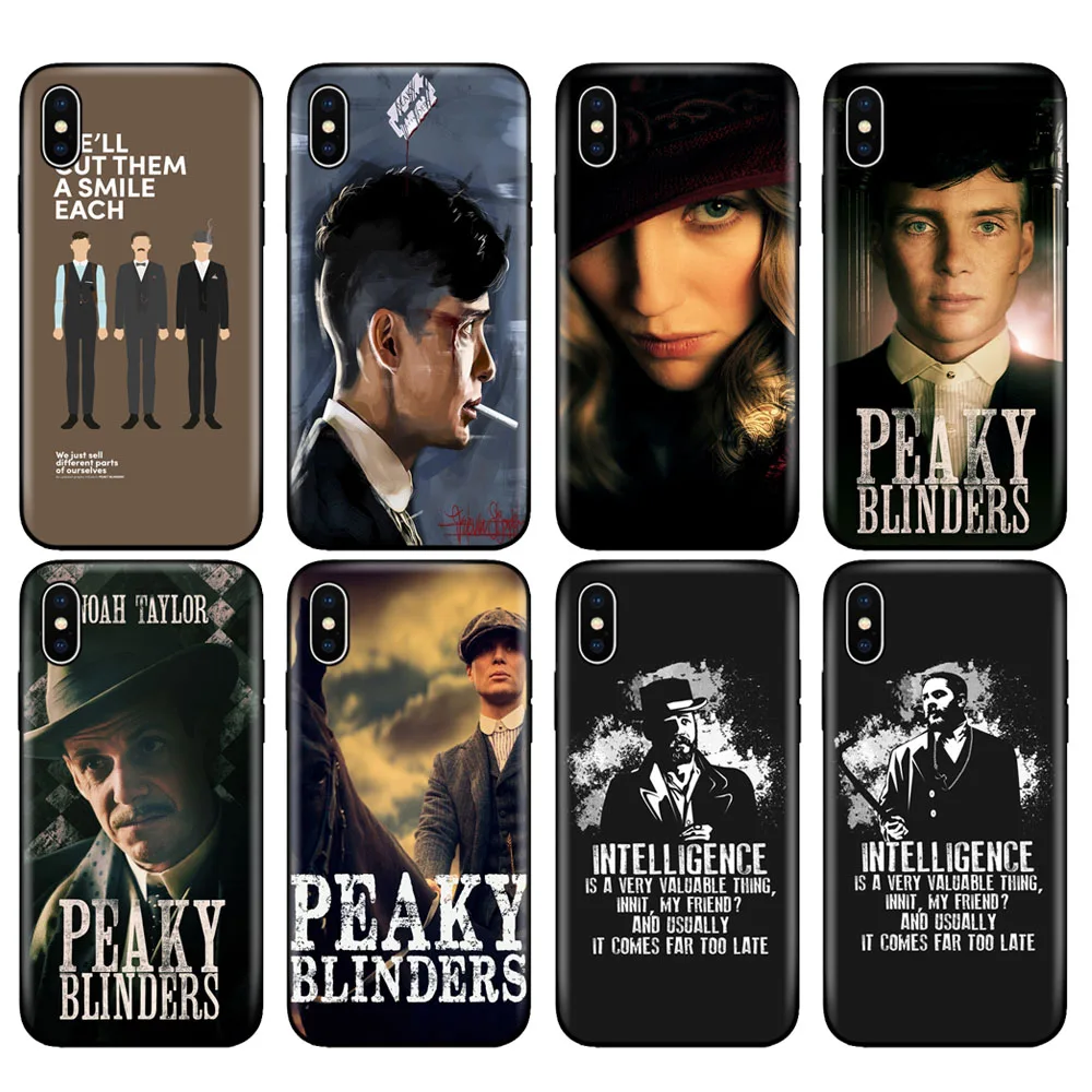 black tpu case for iphone 5 5s se 2020 6 6s 7 8 plus x 10 case cover for iphone xr xs 11 pro max peaky blinders breaking bad free global shipping