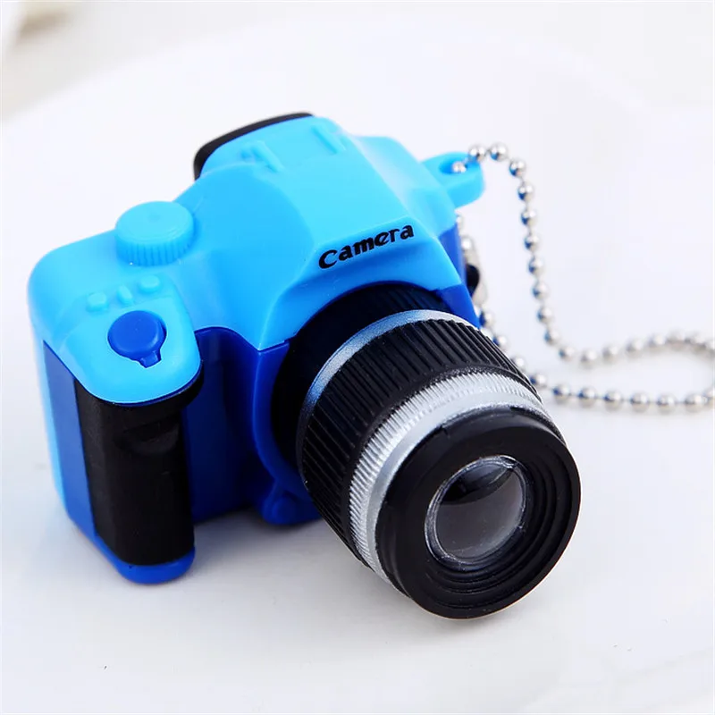Digital SLR Camera Toy LED Luminous Sound Glowing Pendant Keychain Bag Accessories Plastic |
