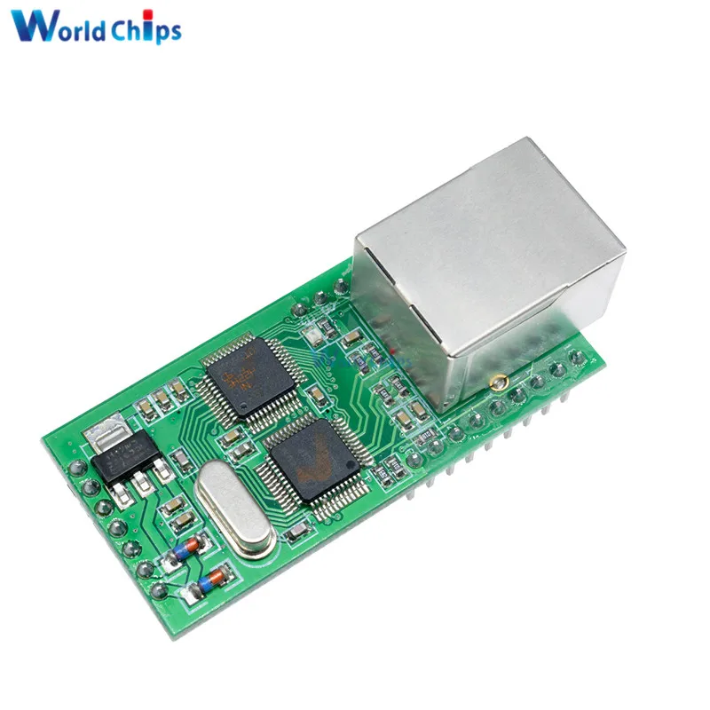Модуль передачи преобразователя Top Ethernet в TTL RS232 последовательный ТТЛ TCP / IP
