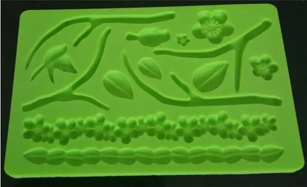 Инструменты для украшения тортов в форме листьев птицы принадлежности выпечки