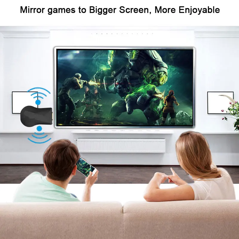 HDMI WiFi дисплей ключ YouTube Netflix AirPlay Miracast tv Stick для Chromecast 2 3 хром Crome Cast Cromecast 2