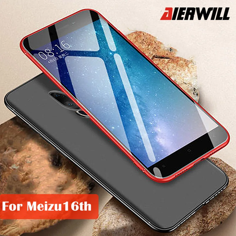 Силиконовый чехол для Meizu 16th ультратонкий защитный мягкий матовый 16 plus задние
