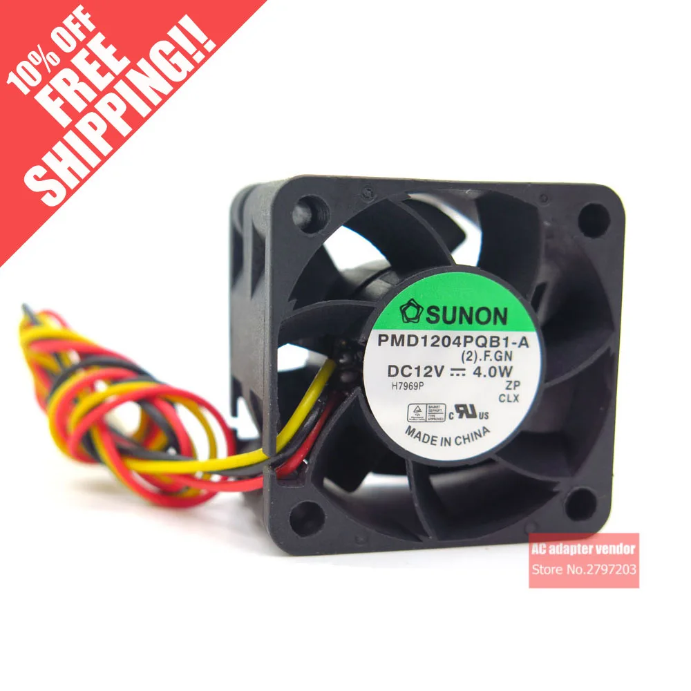 SUNON 4028, для CISCO 2811, высокоскоростной охлаждающий вентилятор PMD1204PQB1