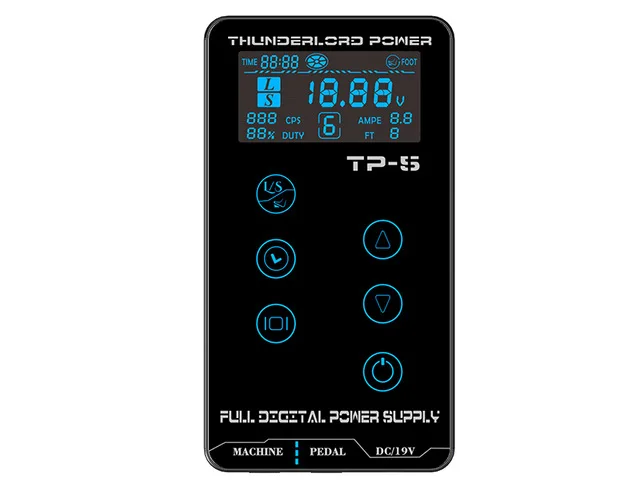 QINK TP-5 источник питания для татуажа hp-2 HURRICANE UPGRADE сенсорный экран инструменты для татуажа интеллектуальный цифровой ЖК-дисплей для перманентного макияжа