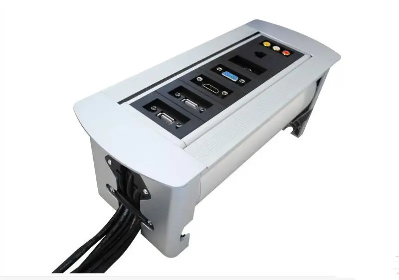 2 * USB 1 HDMI VGA 1*3 5 аудио RJ45 AV группа без питания Бесплатная доставка|Вилки с розеткой|