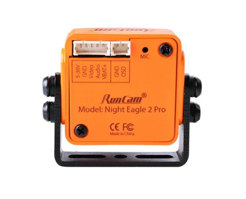 RunCam Night Eagle 2 Pro 800TVL FPV камера 1/1.8 &quotCMOS датчик NTSC / PAL переключаемый для гоночного