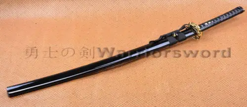 Японский меч Tsuka 815 41 дюйм сложенная стальная глина закаленная катана красное