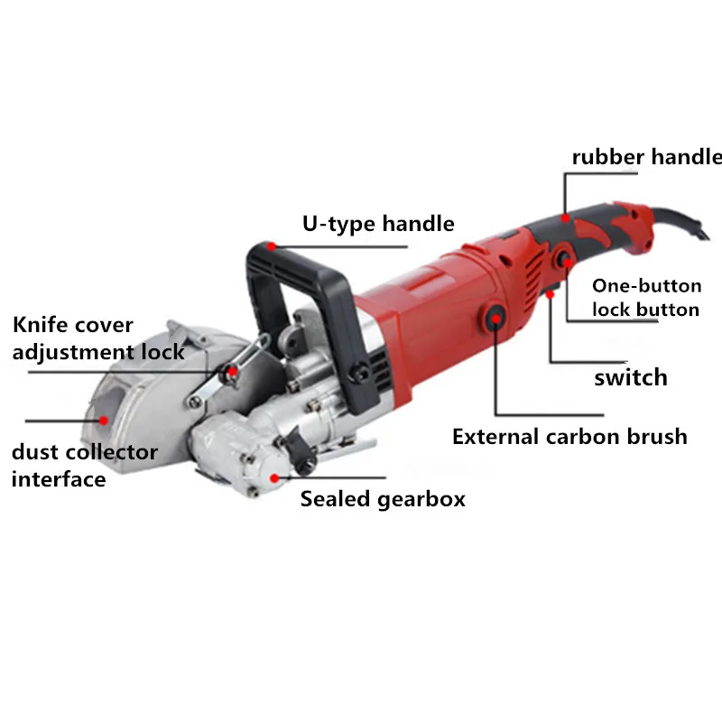 Электрическая машина для резки пазов стен стальная бетона|Детали инструментов| |