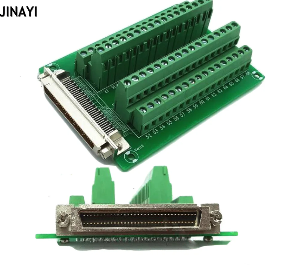 SCSI68 SCSI 68 контактный блок разрывная клемма фоторазъем|Соединители| |