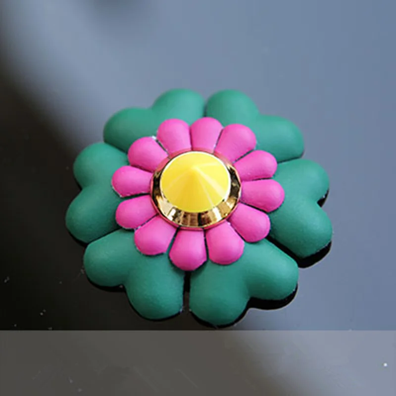 Милая японская вишня красивая Большая одежда ПУ Цветок кожаная аппликация патч