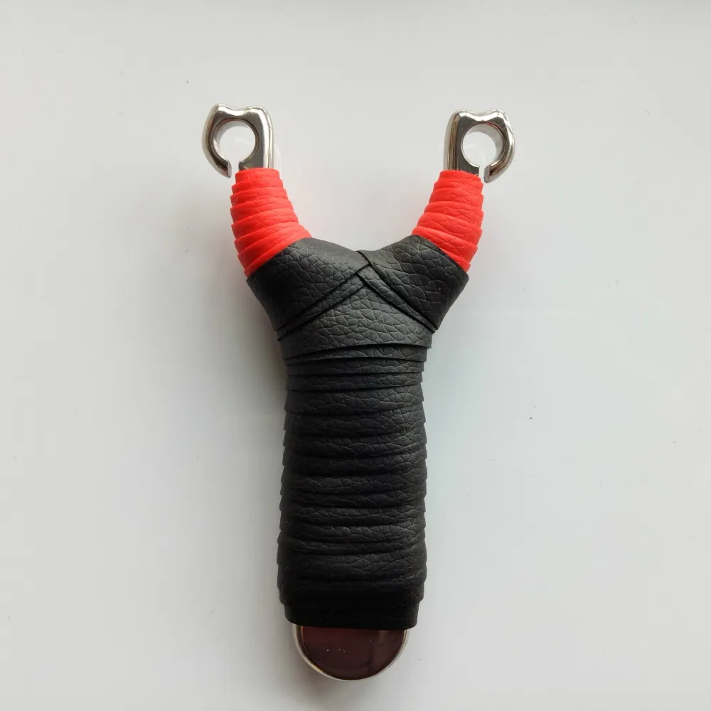 Slingshot in Stainless Steel with Random Colors has Rubber Band for Outdoor Archery Shooting Hunting Activity | Спорт и развлечения